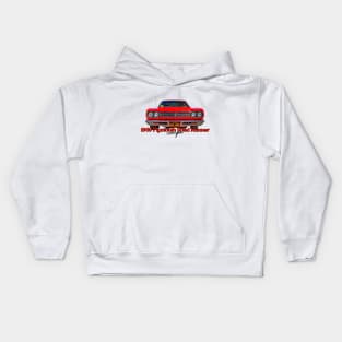 1969 Plymouth Road Runner Coupe Kids Hoodie